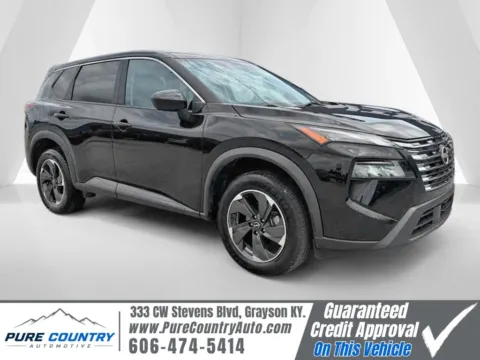 Black 2024 Nissan Rogue SV for sale in Grayson, KY