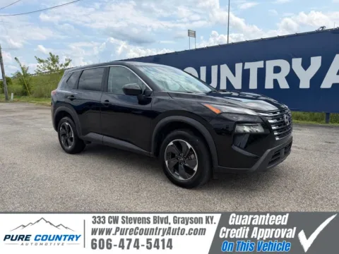 Black 2024 Nissan Rogue SV for sale in Grayson, KY
