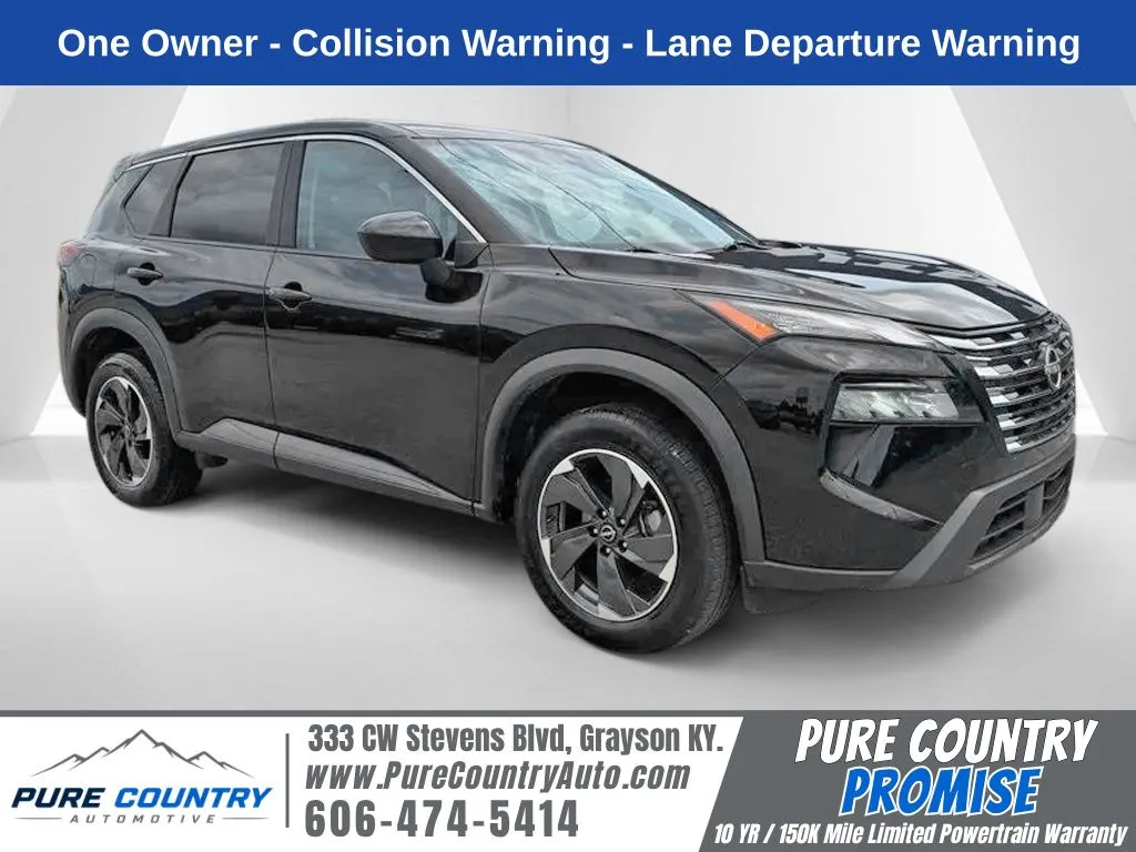 Black 2024 Nissan Rogue SV for sale in Grayson, KY