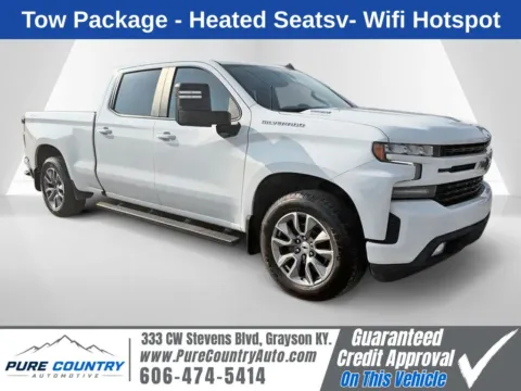 White 2021 Chevrolet Silverado 1500 RST for sale in Grayson, KY