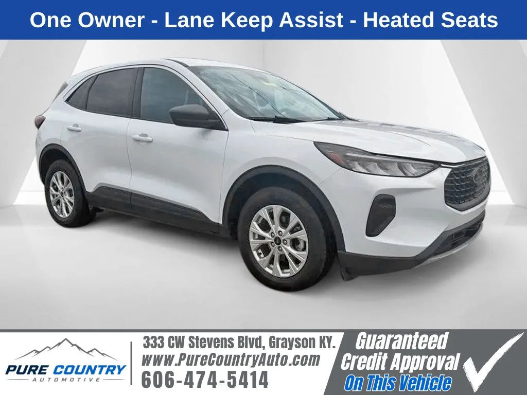 White 2023 Ford Escape Active for sale in Grayson, KY