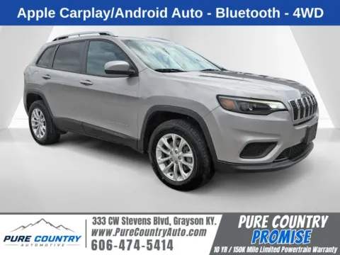 Silver 2020 Jeep Cherokee Latitude for sale in Grayson, KY