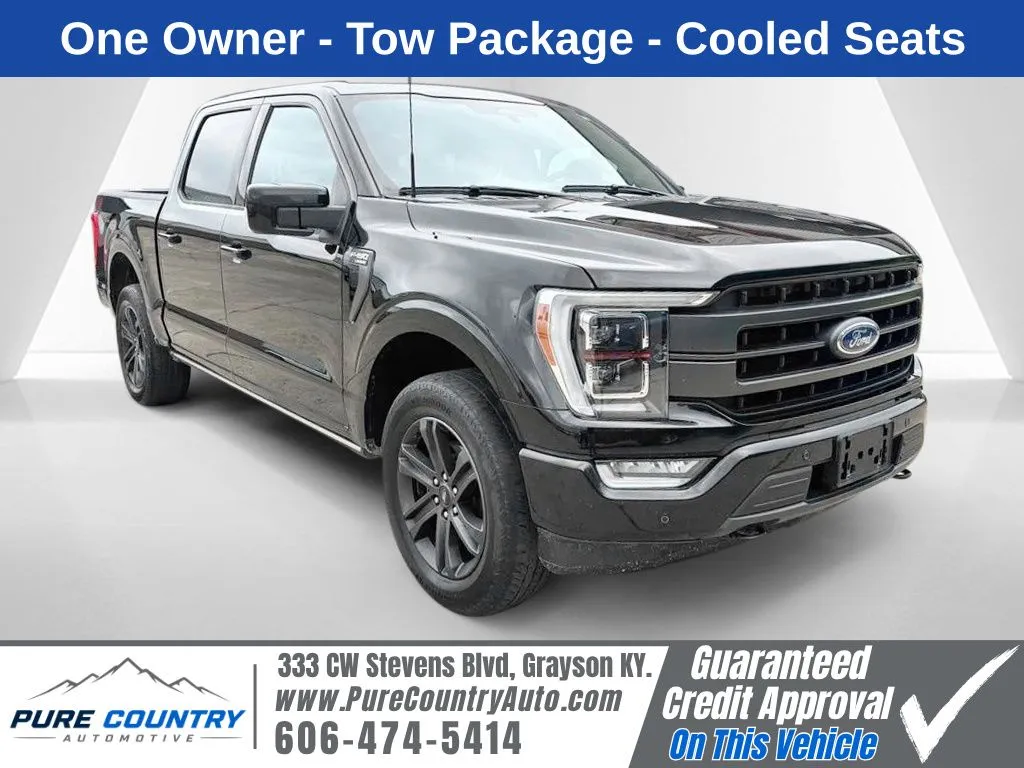 Black 2023 Ford F-150 Lariat for sale in Grayson, KY