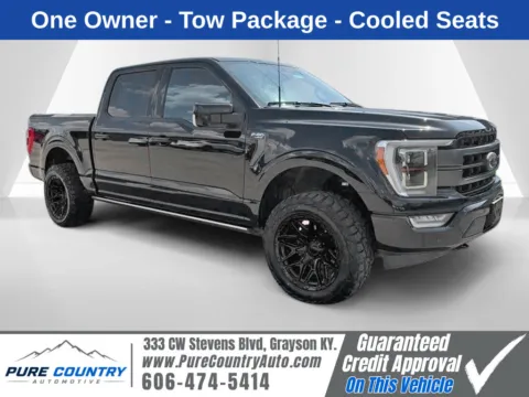 Black 2023 Ford F-150 Lariat for sale in Grayson, KY