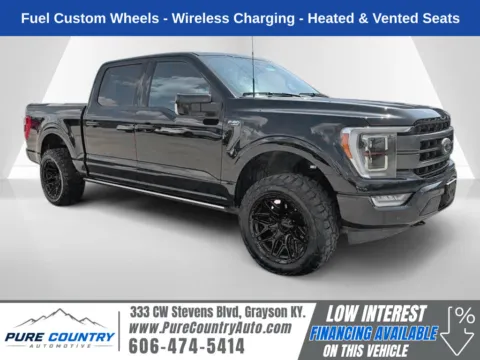 Black 2023 Ford F-150 Lariat for sale in Grayson, KY