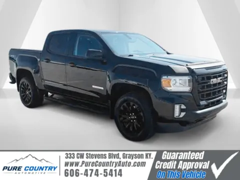 Black 2022 GMC Canyon Elevation for sale in Grayson, KY
