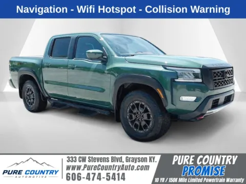 Green 2022 Nissan Frontier PRO-4X for sale in Grayson, KY