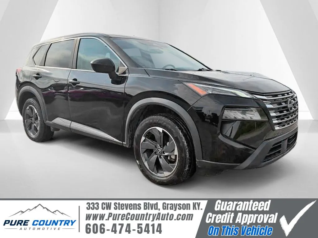 Black 2025 Nissan Rogue SV for sale in Grayson, KY