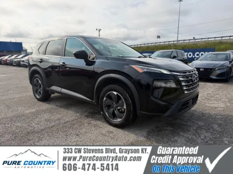 Black 2025 Nissan Rogue SV for sale in Grayson, KY
