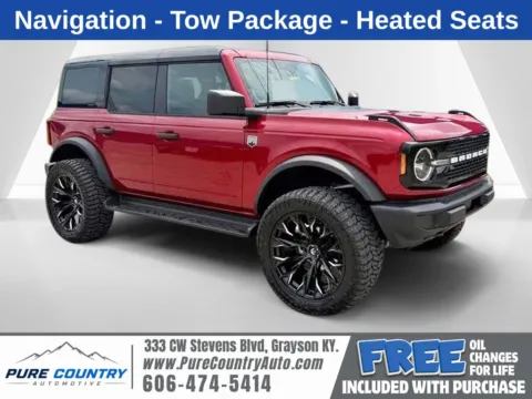 Red 2026 Ford Bronco Big Bend for sale in Grayson, KY