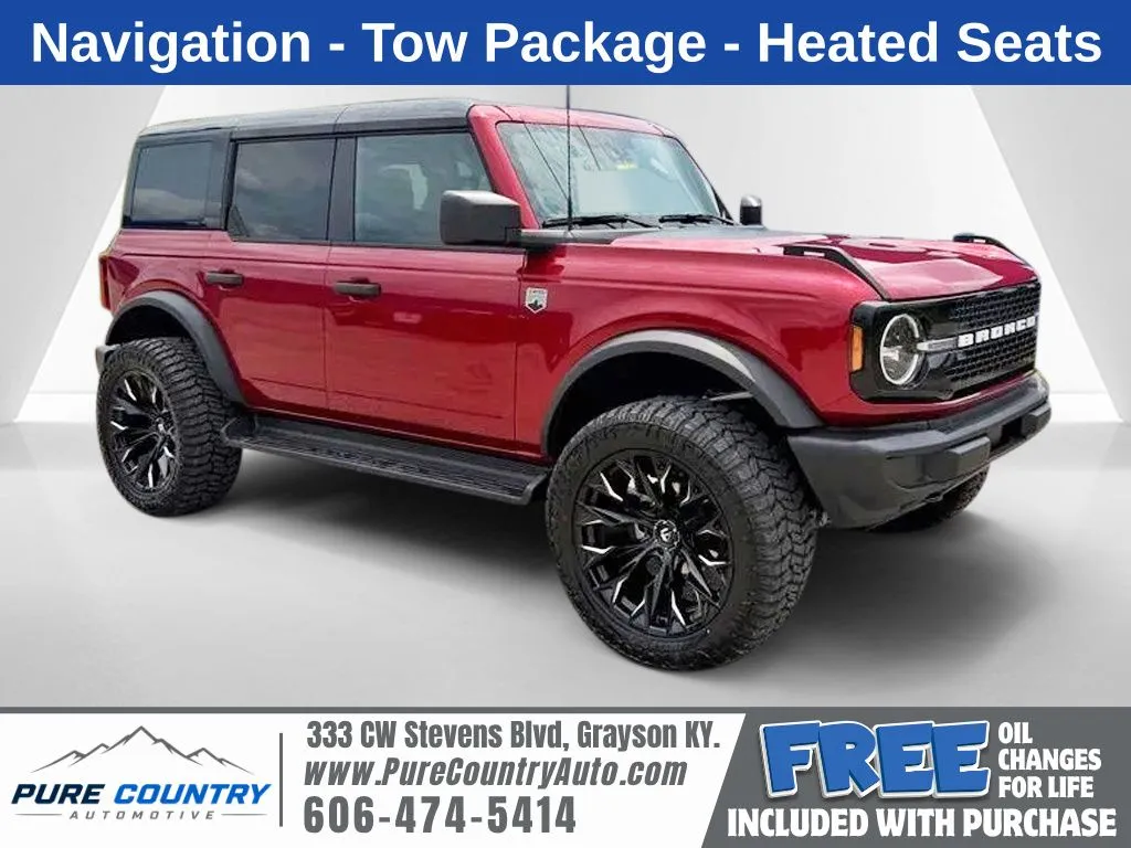 Red 2026 Ford Bronco Big Bend for sale in Grayson, KY