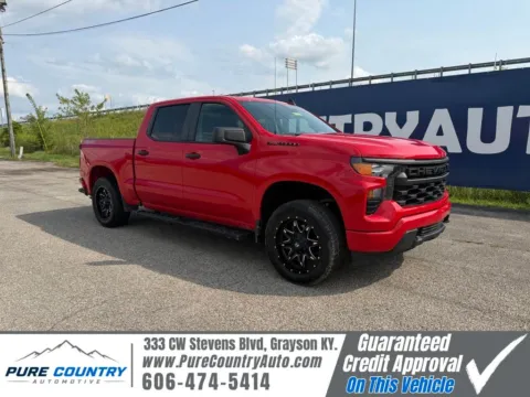 Red 2022 Chevrolet Silverado 1500 Custom for sale in Grayson, KY