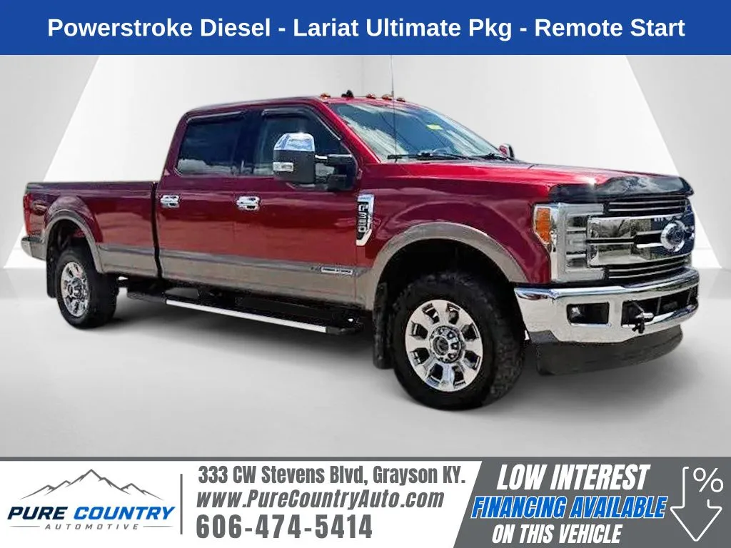 Red 2019 Ford F-350SD Lariat for sale in Grayson, KY