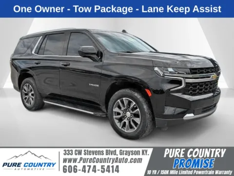 Black 2024 Chevrolet Tahoe LS for sale in Grayson, KY