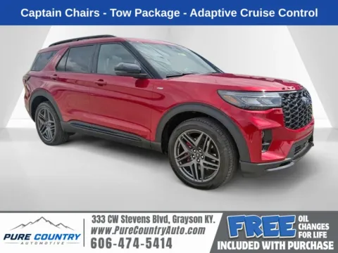 Red 2026 Ford Explorer ST-Line for sale in Grayson, KY