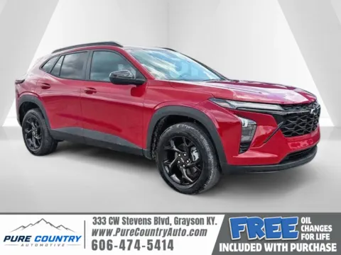 Red 2026 Chevrolet Trax LT for sale in Grayson, KY