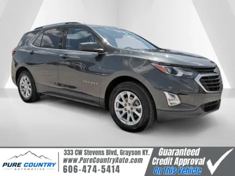 Gray 2020 Chevrolet Equinox LT for sale in Grayson, KY