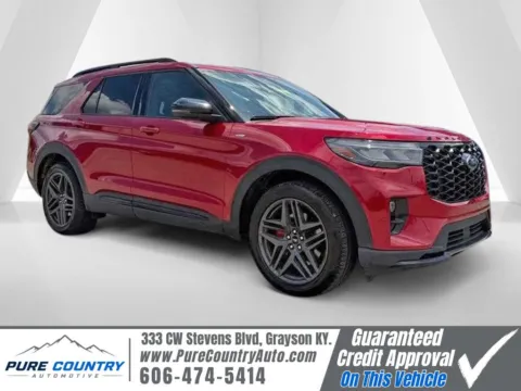 Red 2026 Ford Explorer ST-Line for sale in Grayson, KY