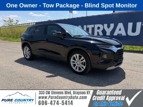 Black 2022 Chevrolet Blazer LT for sale in Grayson, KY