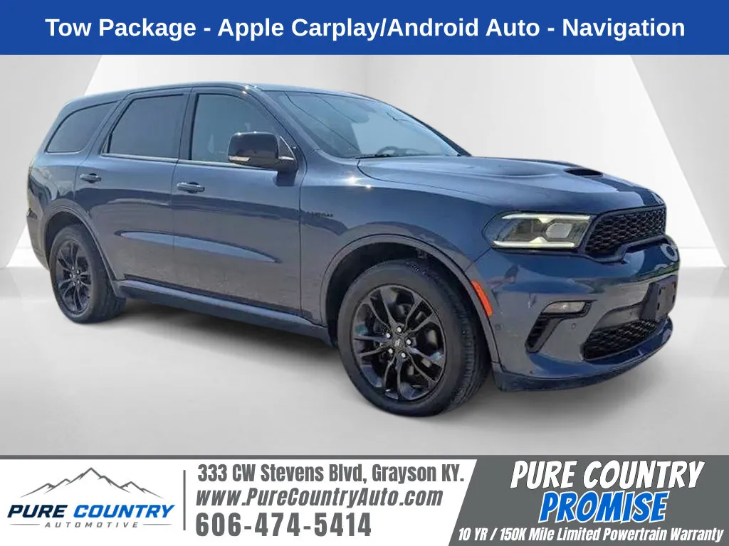 Blue 2021 Dodge Durango R/T for sale in Grayson, KY