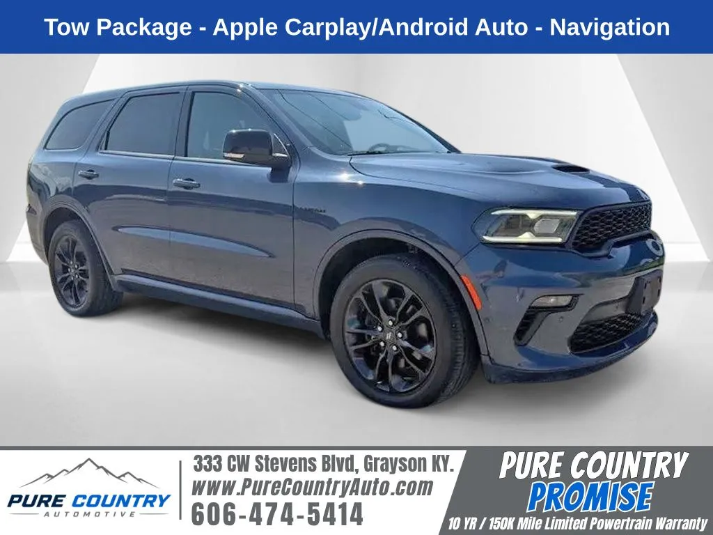 Blue 2021 Dodge Durango R/T for sale in Grayson, KY