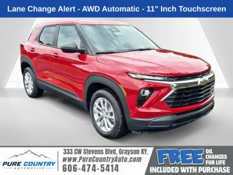 Red 2026 Chevrolet TrailBlazer LS for sale in Grayson, KY