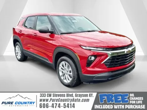 Red 2026 Chevrolet TrailBlazer LS for sale in Grayson, KY