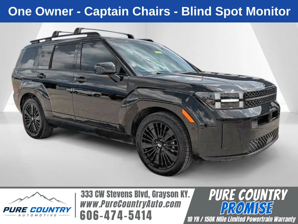 Black 2025 Hyundai Santa Fe Hybrid Calligraphy for sale in Grayson, KY