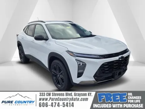 White 2026 Chevrolet Trax ACTIV for sale in Grayson, KY
