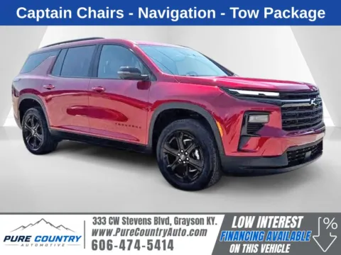 Red 2027 Chevrolet Traverse LT for sale in Grayson, KY