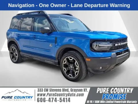 Blue 2025 Ford Bronco Sport Outer Banks for sale in Grayson, KY