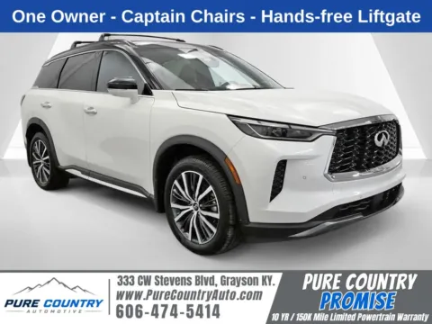 Black 2024 INFINITI QX60 Autograph for sale in Grayson, KY