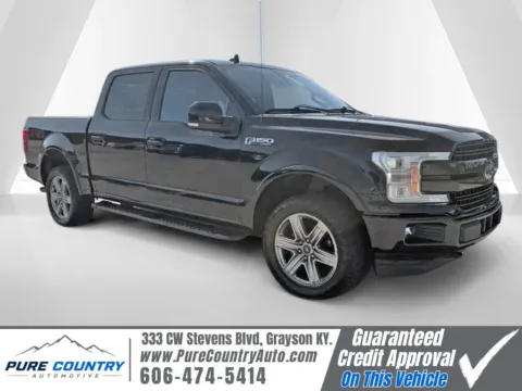 Black 2018 Ford F-150 Lariat for sale in Grayson, KY