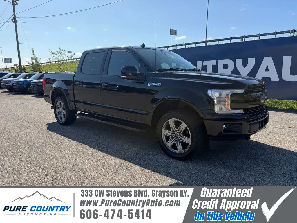 Black 2018 Ford F-150 Lariat for sale in Grayson, KY