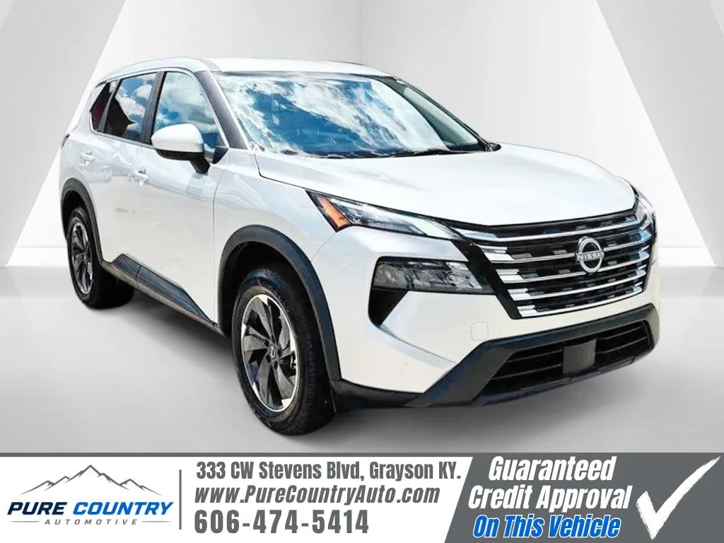 Silver 2024 Nissan Rogue SV for sale in Grayson, KY