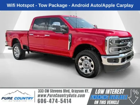 Red 2027 Ford F-250SD Lariat for sale in Grayson, KY