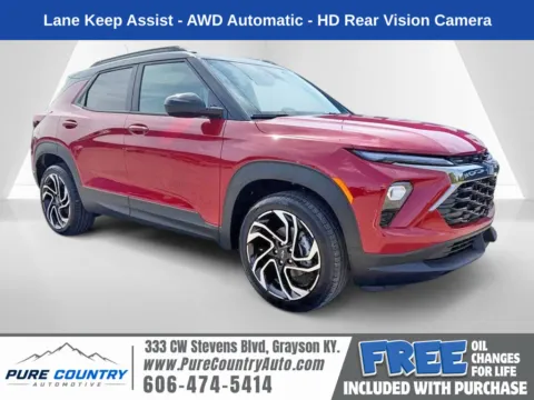 Red 2026 Chevrolet TrailBlazer RS for sale in Grayson, KY