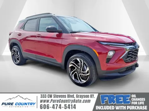 Red 2026 Chevrolet TrailBlazer RS for sale in Grayson, KY