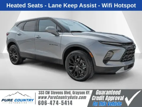 Gray 2026 Chevrolet Blazer LT for sale in Grayson, KY
