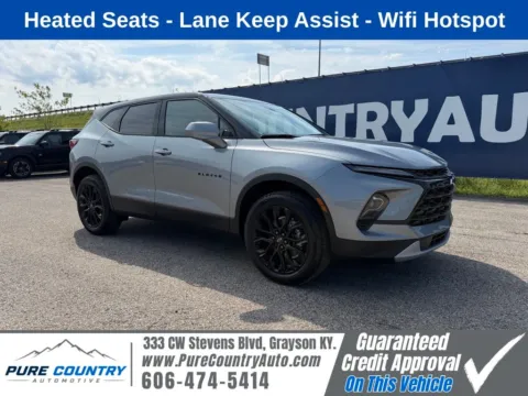 Gray 2026 Chevrolet Blazer LT for sale in Grayson, KY