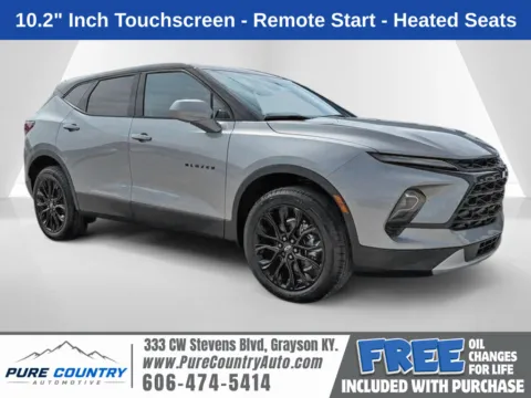 Gray 2026 Chevrolet Blazer LT for sale in Grayson, KY