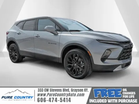Gray 2026 Chevrolet Blazer LT for sale in Grayson, KY