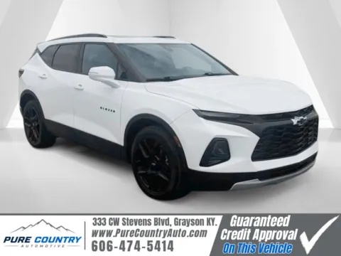 White 2022 Chevrolet Blazer LT for sale in Grayson, KY