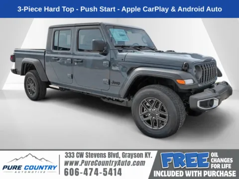 Gray 2026 Jeep Gladiator Sport for sale in Grayson, KY