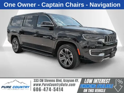 Black 2024 Jeep Wagoneer L Series II for sale in Grayson, KY