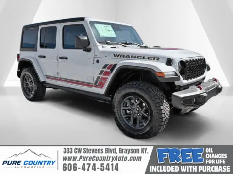 White 2026 Jeep Wrangler America250 for sale in Grayson, KY