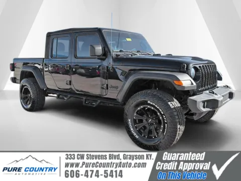 Black 2021 Jeep Gladiator Sport for sale in Grayson, KY