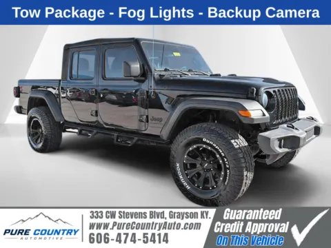 Black 2021 Jeep Gladiator Sport for sale in Grayson, KY