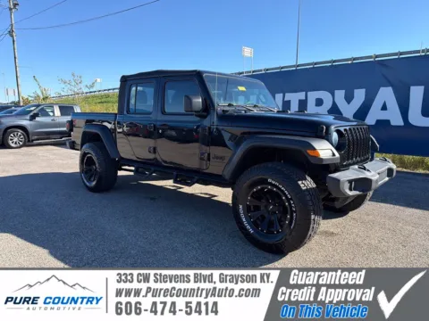 Black 2021 Jeep Gladiator Sport for sale in Grayson, KY