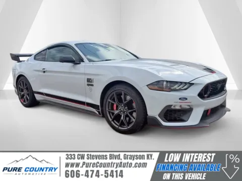 White 2022 Ford Mustang Mach 1 for sale in Grayson, KY